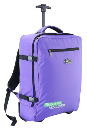Ryanmax Trolley Backpack 55x40x20cm 1.9K Purple