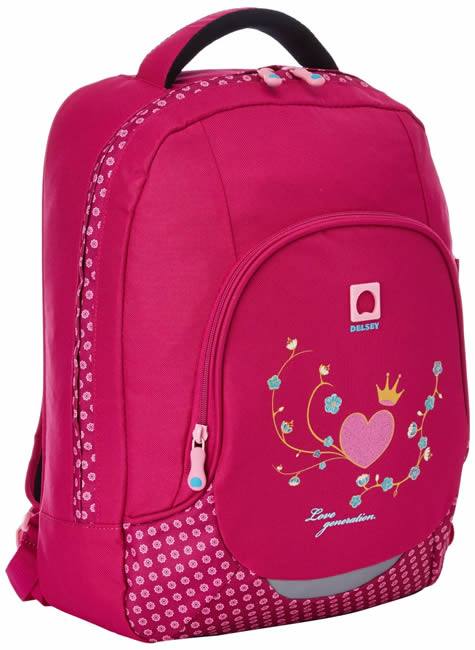 Delsey Scolaire Backpack 40x30x20cm Fuschia