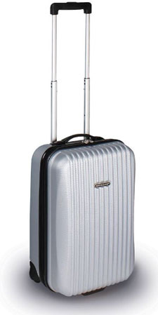 Dunlop Silver Hardshell Cabin Bag 52x37x20cm 2.6Kg