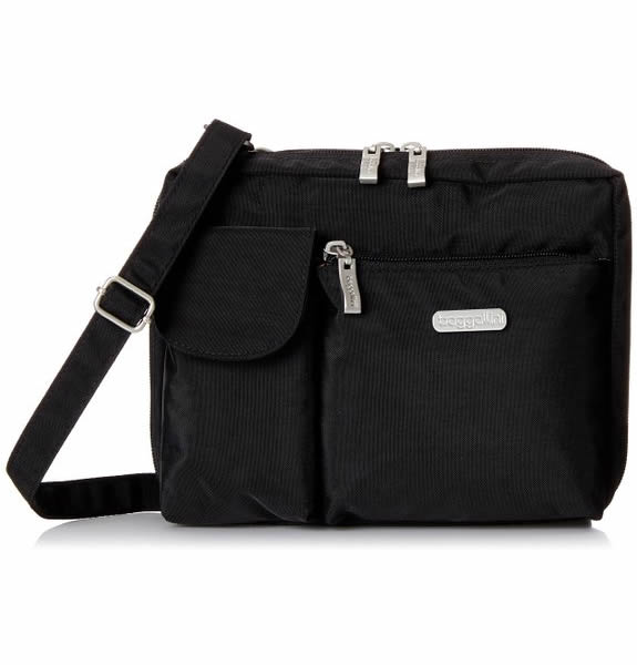 Baggallini Wallet Bagg Large Black 25x15x10cm