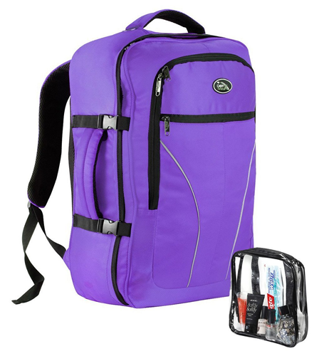 Cabin Max Ryanair Backpack 55x40x20cm 0.9Kg Purple