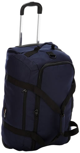 Delsey Check In Duffel Trolley Bag Navy