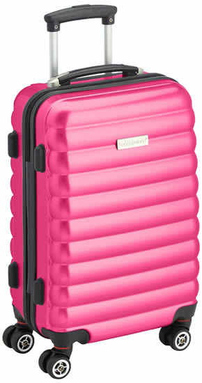 Luggage Zone 4Wheel 56x40x20cm 2.9Kg Fuschia