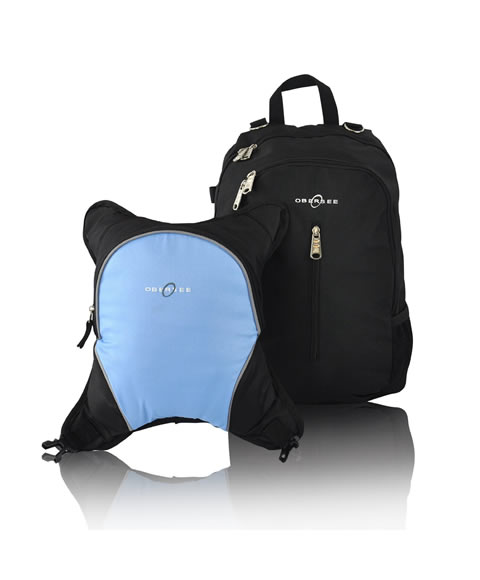 Obersee Rio Backpack Detachable Cooler Black/Cloud