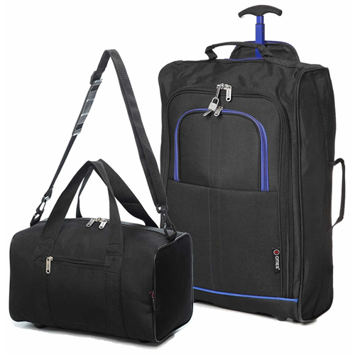 Travelmax Ryanair 2 CabinBag Set Blue Trim