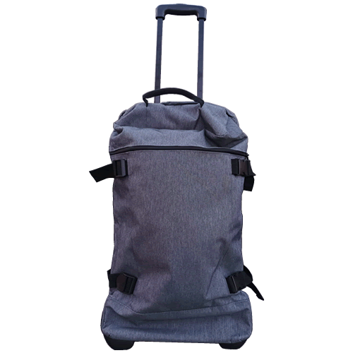 Ryanmax 20Kg Check-in Two Wheel 70x35x30cm Trolley Duffel Bag 2.7Kg Grey