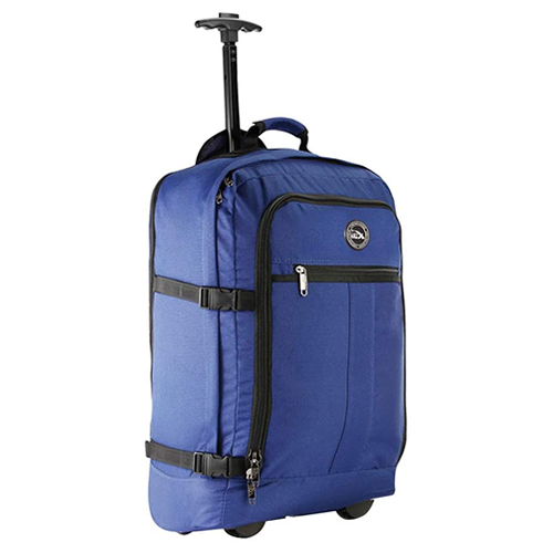 Ryanmax Size Cabin Backpack 55x40x20cm Navy1.7Kg 2Wheels