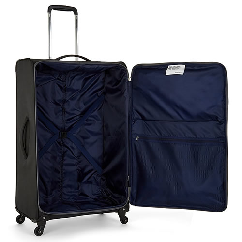 Revelation Antler Weightless Suitcase 77x47x32cm 2.2kg 88L Black