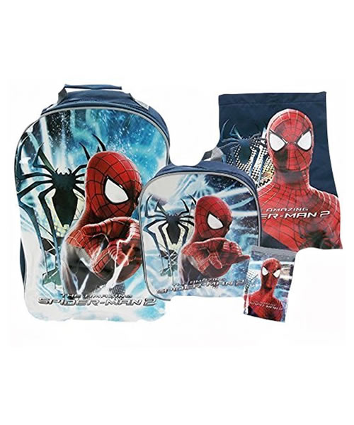 Marvel Spiderman 2 Amazing Spiderman Luggage Set