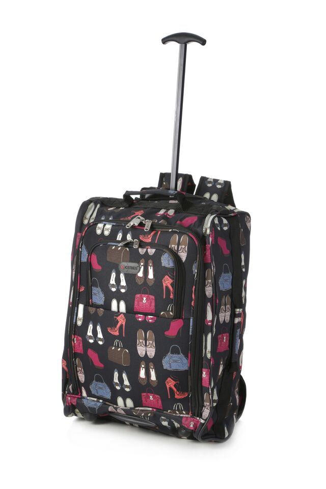 Ladymax Trolley Backpack 55x40x20cm 1.5Kg Black