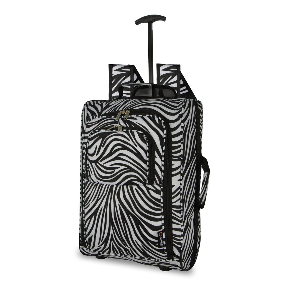 Skymax Trolley Backpack 55x40x20cm 1.5Kg Zebra